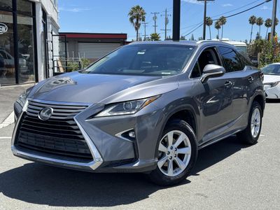 2017 Lexus RX 350 in Gray — front three-quarter view