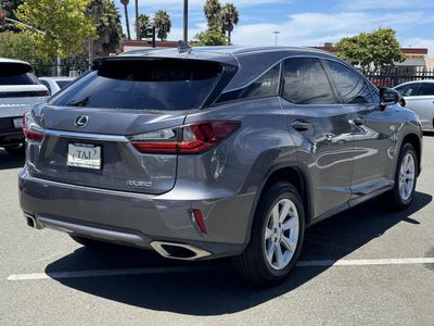 2017 Lexus RX 350 — rear three-quarter view