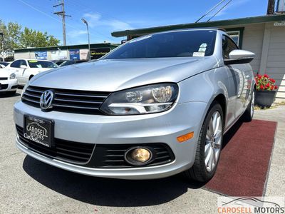 2012 Volkswagen Eos — rear three-quarter view