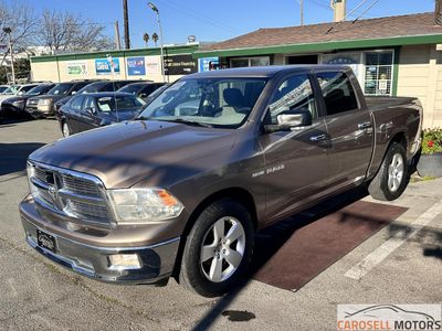 2010 Dodge Ram 1500 — rear three-quarter view