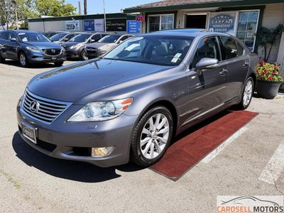 2012 Lexus LS 460 in Grey — front three-quarter view
