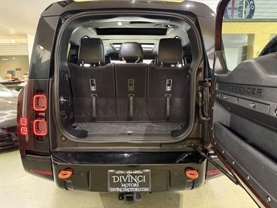 2023 Land Rover Defender — rear three-quarter view