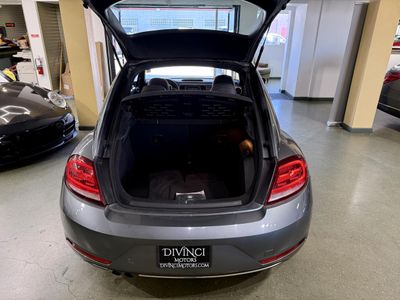 2017 Volkswagen Beetle — rear three-quarter view