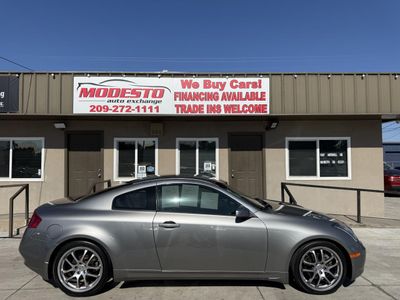 2005 Infiniti G35 — side profile view