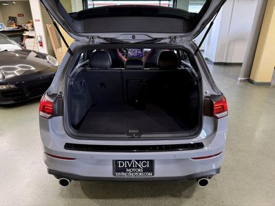 2025 Volkswagen Golf GTI — rear three-quarter view