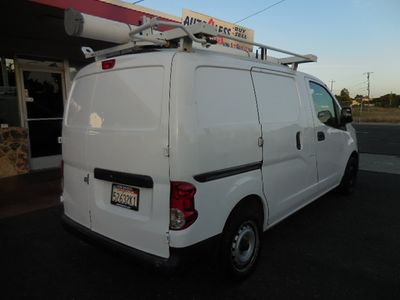 2017 Nissan NV200 — rear three-quarter view