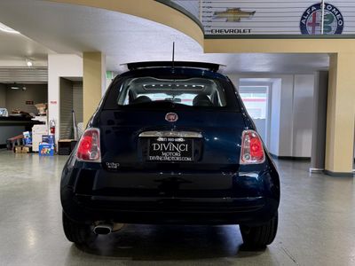 2015 FIAT 500 — interior view