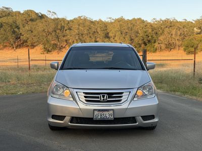 2010 Honda Odyssey — rear three-quarter view