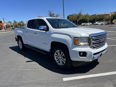 2015 GMC Canyon — rear three-quarter view