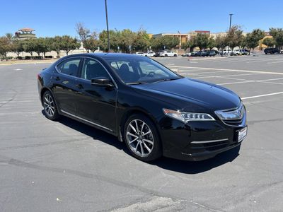 2015 Acura TLX — rear three-quarter view