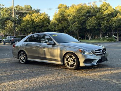 2014 Mercedes-Benz E-Class — rear three-quarter view