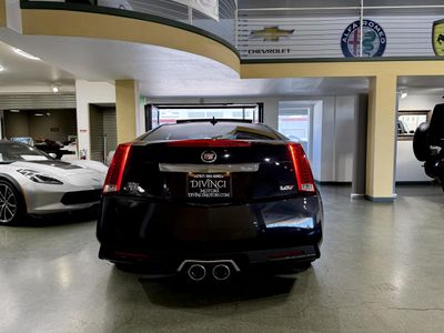 2012 Cadillac CTS-V — interior view