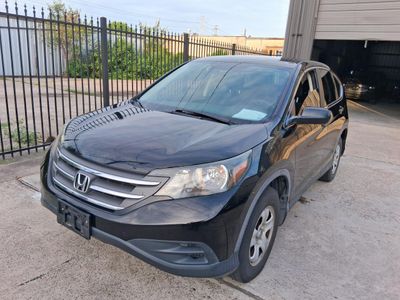 2014 Honda CR-V in Black — front three-quarter view