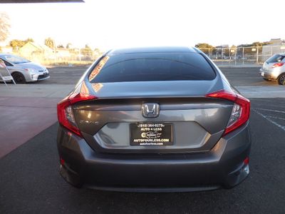 2016 Honda Civic — interior view