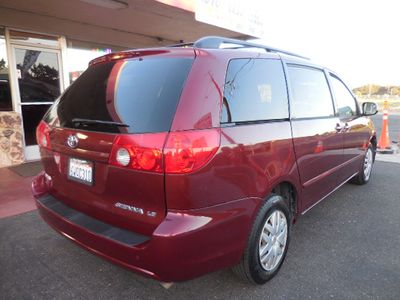 2008 Toyota Sienna — rear three-quarter view