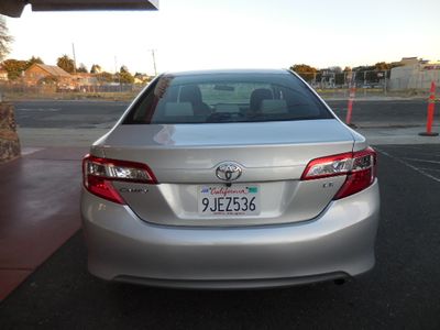 2012 Toyota Camry — interior view