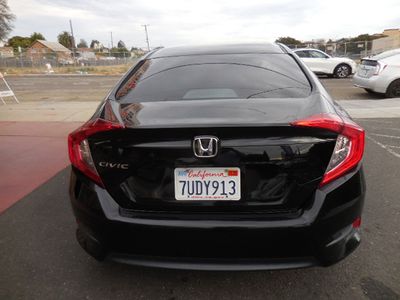 2016 Honda Civic — interior view