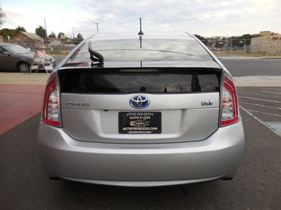 2013 Toyota Prius Four — interior view