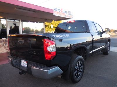2018 Toyota Tundra — rear three-quarter view