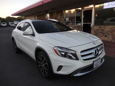2016 Mercedes-Benz GLA in White — front three-quarter view