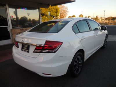 2014 Honda Civic — rear three-quarter view