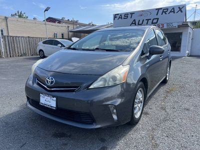 2012 Toyota Prius-v — side profile view