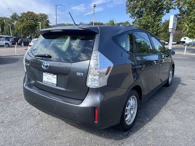 2012 Toyota Prius-v — interior view