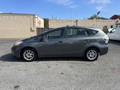 2012 Toyota Prius-v — engine compartment view