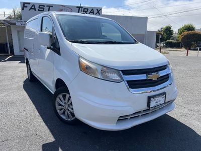 2015 Chevrolet City-Express in Designer White — front three-quarter view