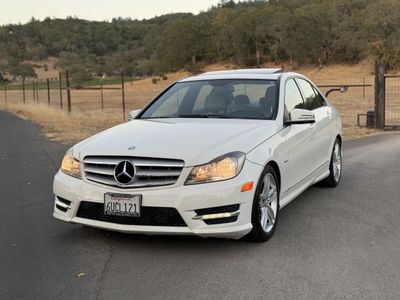 2012 Mercedes-Benz C-Class — rear three-quarter view