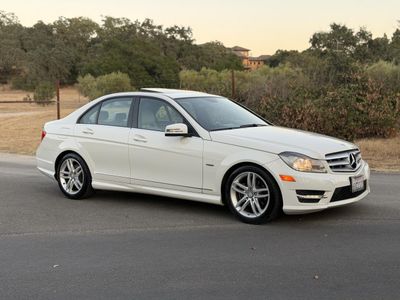 2012 Mercedes-Benz C-Class — engine compartment view