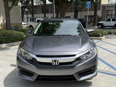 2017 Honda Civic — rear three-quarter view