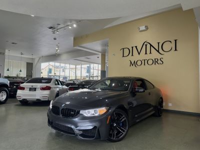 2016 BMW M4 in Gray — front three-quarter view