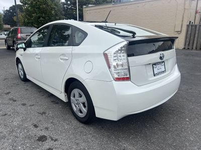 2011 Toyota Prius — rear three-quarter view