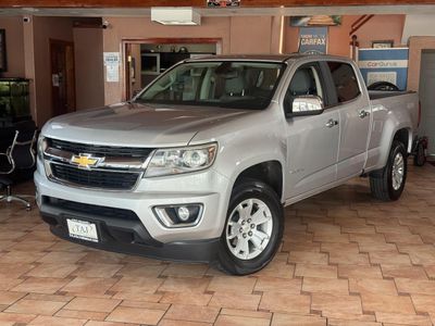 2016 Chevrolet Colorado LT in Silver — front three-quarter view
