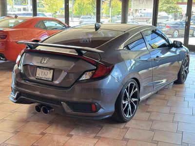 2018 Honda Civic — rear three-quarter view