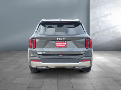 2026 Kia Sorento Hybrid — rear three-quarter view