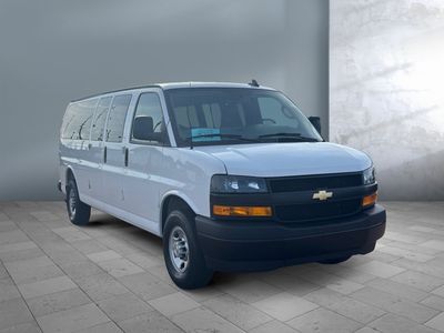 2025 Chevrolet Express Passenger — front three-quarter view