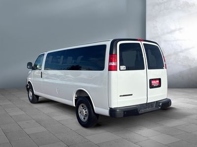 2025 Chevrolet Express Passenger — rear three-quarter view