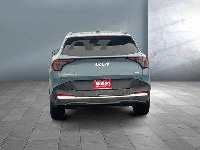 2026 Kia Sportage Hybrid — rear three-quarter view