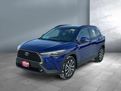 2024 Toyota Corolla Cross — rear three-quarter view