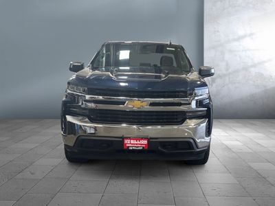 2021 Chevrolet Silverado 1500 — rear three-quarter view