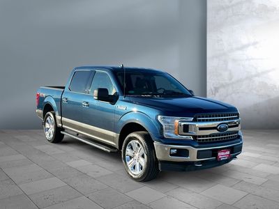 2018 Ford F-150 — front three-quarter view