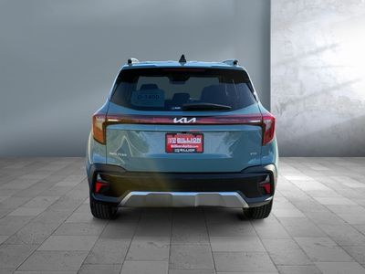 2026 Kia Seltos — rear three-quarter view