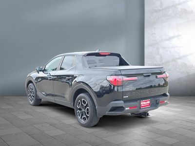 2022 Hyundai Santa Cruz — rear three-quarter view