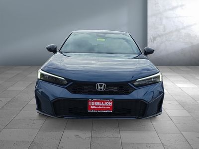 2026 Honda Civic Sedan Hybrid — front three-quarter view