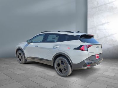 2026 Kia Sportage — rear three-quarter view