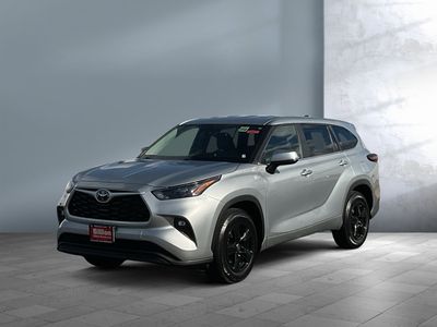 2024 Toyota Highlander — rear three-quarter view