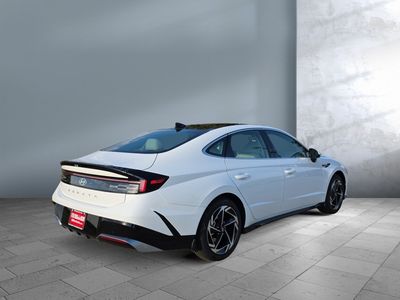 2025 Hyundai Sonata — rear three-quarter view