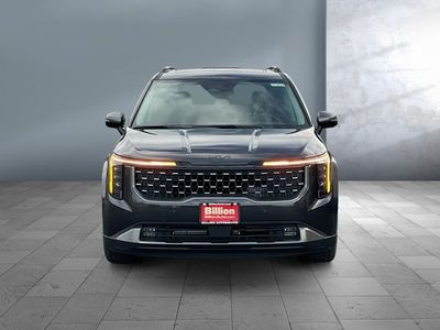 2026 Kia Carnival Hybrid — front three-quarter view